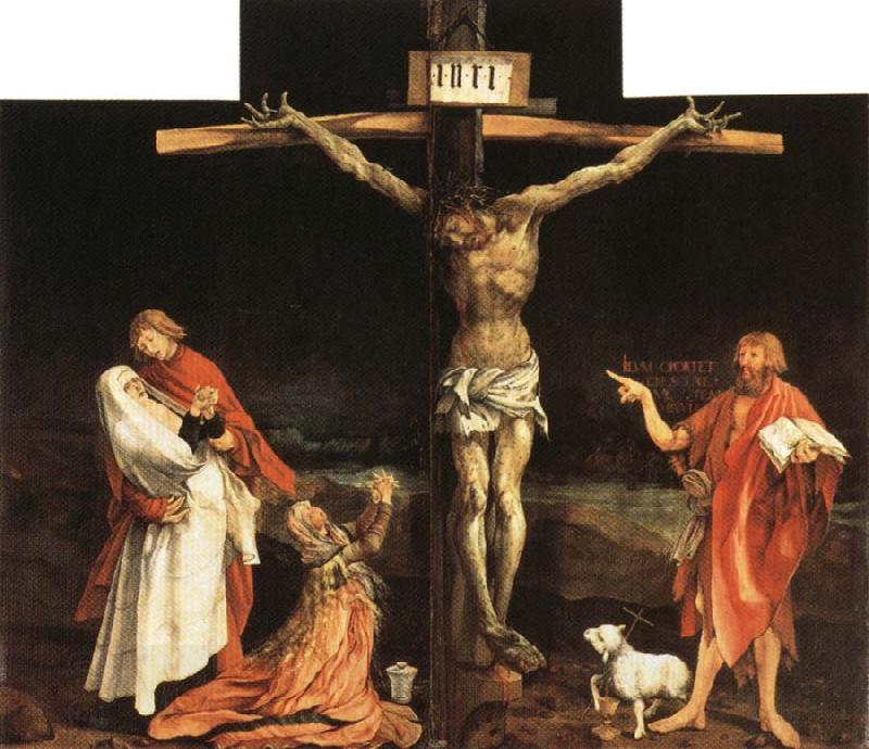Matthias  Grunewald Isencheim Altar Crucifixion China oil painting art